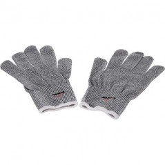 Guante de Protección Lacor | Resistente a Abrasión y Corte | Talla XL | Polietileno | Gris | Guante de uso industrial | Lacor