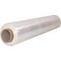 Film de palettisation étirable transparent 2 Kg, largeur 50cm, 23 microns Film de palettisation étirable transparent 2 Kg, largeur 50cm, 23 microns