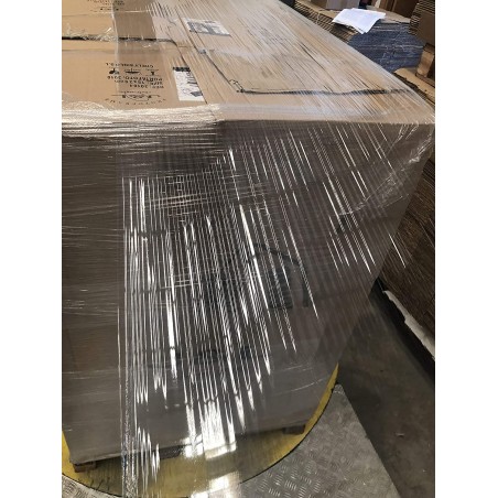 Transparent stretch film, 2 kg, 50 cm wide, 23 microns