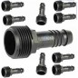 Set di 50 LINK Funny Pipe 16mm x ½” maschio. Utilizzato su tubo flessibile Rain Bird SPX