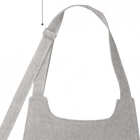 Delantal de cocina Unisex Lacor - Medidas 68x83 cm - Color Gris Jaspeado