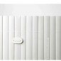 Cañizo PVC Blanco | Cañizo Ocultacion PVC Doble Cara 1,5 x 3 metros | Valla Privacidad Pantalla PVC | Valla Decoracion Exterior
