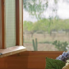 Moustiquaire vert foncé, 1,5 x 3 mètres, 120 gr/m2 fibre de verre