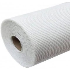 Malla Mosquitera blanca 1 x 3 metros, fibra de vidrio 120 gr/m2