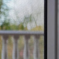 Gray mosquito netting 0.8 x 30 meters, fiberglass 120 gr/m2