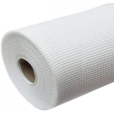 Malla Mosquitera blanca 1 x 30 metros, fibra de vidrio 120 gr/m2