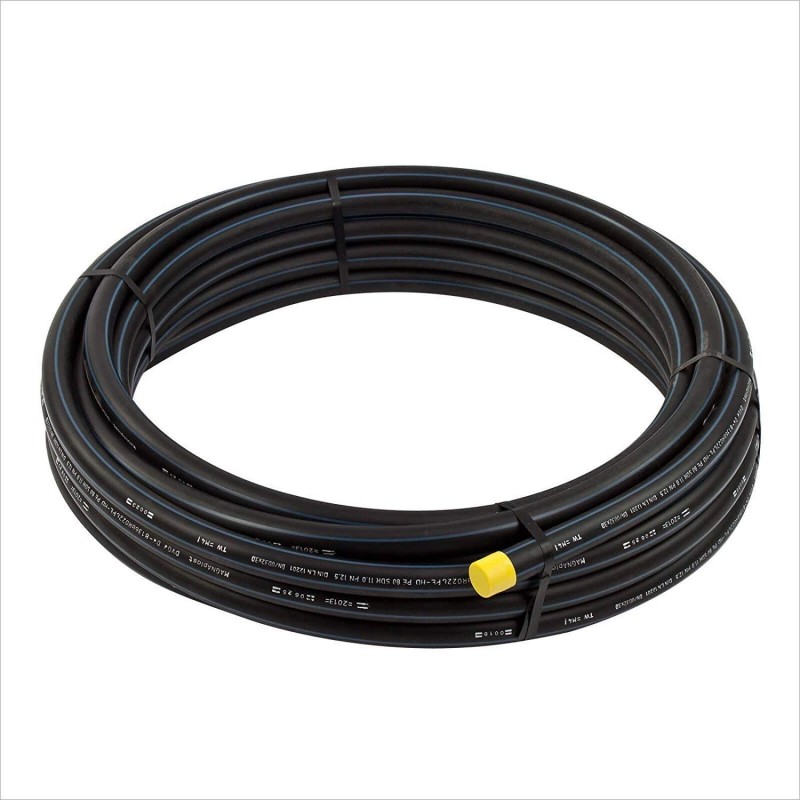 Food Polyethylene Pipe 40mm 16 bar 50m PE100 high density AENOR Food Polyethylene Pipe 40mm 16 bar 50m PE100 high density AENOR