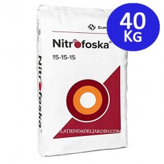 Concime Fertilizzante Tripla 15 da 40 kg | 15% Azoto, 15% Fosforo, 15% Potassio, 5% Zolfo | Per Tutte le Colture
