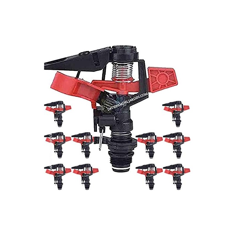 Lot de 50 Arroseur jardin agricole sectoriel 1/2'' mâle, 8-13 m Suinga Lot de 50 Arroseur jardin agricole sectoriel 1/2'' mâle, 8-13 m Suinga