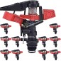 Pack 50 x sectoral agricultural garden sprinkler 1/2", 8 to 13 meters Pack 50 x sectoral agricultural garden sprinkler 1/2", 8 to 13 meters