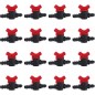 16 Pieces 16mm Drip Irrigation Switch Valve, 16mm Pipe Wrench 16 Pieces 16mm Drip Irrigation Switch Valve, 16mm Pipe Wrench