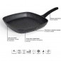 LACOR Aluminum Non-stick Grill Pan, Square Grill 28 x 28 cm LACOR Aluminum Non-stick Grill Pan, Square Grill 28 x 28 cm
