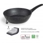 LACOR Deep Non-Stick Frying Pan, Forged Aluminum, Ø 24 cm LACOR Deep Non-Stick Frying Pan, Forged Aluminum, Ø 24 cm