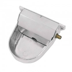 Automatic aluminum dog waterer 20x22x10 cm