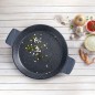 LACOR Paella Pan with Non-Stick Silicone Handles, Cast Aluminum 9 servings - 40 x 4.5 cm LACOR Paella Pan with Non-Stick Silicone Handles, Cast Aluminum 9 servings - 40 x 4.5 cm