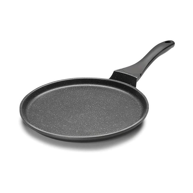  LACOR Crepe Maker Eco Piedra Black Aluminum - Black - Ø 24 x 1.8 cm