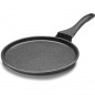  LACOR Crepe Maker Eco Piedra Black Aluminum - Black - Ø 24 x 1.8 cm