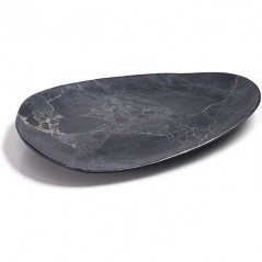 LACOR Melamine Egg-Shaped Platter