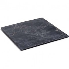  LACOR Square tray with marble style finish.  Measurements: 28.5 x 28.5 x 0.9 cm
