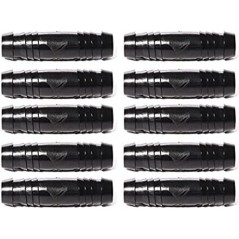 10 x Conector de manguera de jardín SB-CPLG recto para manguera de goteo SPX Flex