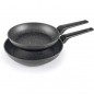 LACOR Set of 2 Forged Aluminum Frying Pans, Non-Stick, Ø 20 and Ø 24 cm LACOR Set of 2 Forged Aluminum Frying Pans, Non-Stick, Ø 20 and Ø 24 cm