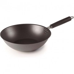 LACOR Non-Stick Steel Wok - Black [28 x 8,5 cm]