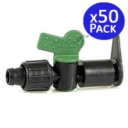 Llave de paso Layflat a Cinta 16mm. 50 unidades