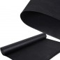 Toile anti-mauvaises herbes noire 2 x 50 m, 150 g/m2, toile géotextile perméable à l'eau et respirante Toile anti-mauvaises herbes noire 2 x 50 m, 150 g/m2, toile géotextile perméable à l'eau et respirante