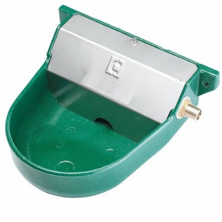 Automatischer Trinknapf aus lackiertem Aluminium für Hunde. 20 x 22 x 10 cm. Konstanter Wasserstand. Kann an der Wand befestigt 