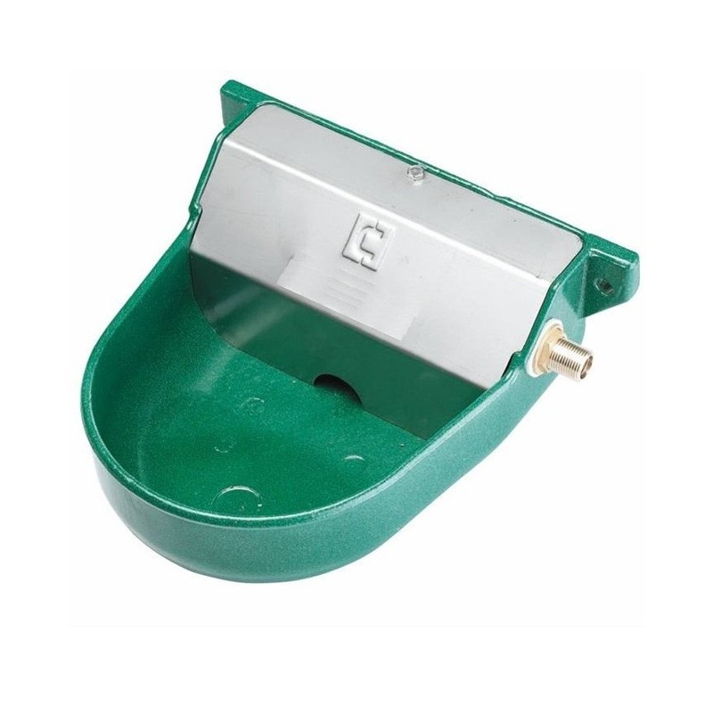 Abbeveratoio automatico per cani in alluminio verniciato 20x22x10 cm