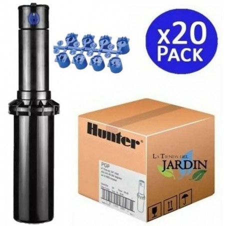 Confezione da 20 irrigatori Hunter PGP-04 Ultra da 3/4", gittata da 4,9 a 14 m
