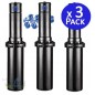 3 x Aspersor de riego Hunter PGP-04 Ultra 3/4'', Alcance 4,9 a 14 m