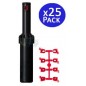 Lot de 25 Arroseur Hunter PGJ-04. Turbine portée de 4,3 à 11,6 mètres. Filetage femelle 1/2'' Arrosage professionnel de jardin Lot de 25 Arroseur Hunter PGJ-04. Turbine portée de 4,3 à 11,6 mètres. Filetage femelle 1/2'' Arrosage professionnel de jardin