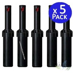 Confezione da 5 irrigatori Hunter PGJ-04 da 1/2", gittata da 4,3 a 11,6 m