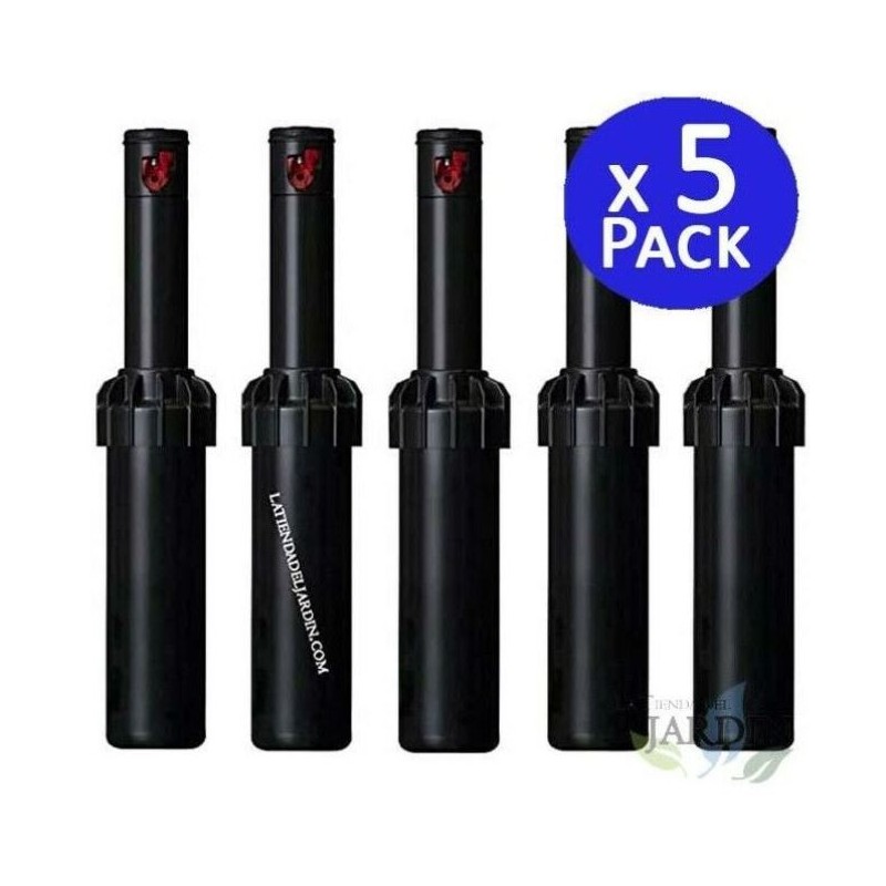 Set di 5 Irrigatore Hunter PGJ-04 1/2'', portata da 4,3 a 11,6 m, angolo regolabile