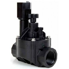 Rain Bird 1" 24V 100HVF Irrigation Solenoid Valve with Flow Regulator