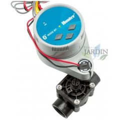 Kit controller di irrigazione a batteria Hunter NODE-BT-100 + elettrovalvola PGV100 9V 1"