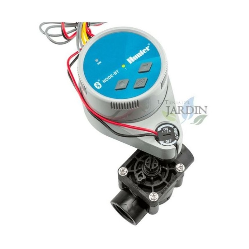 Kit controller di irrigazione a batteria Hunter NODE-BT-100 + elettrovalvola PGV100 9V 1"