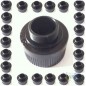 Pacote com 50 adaptadores de bicos de irrigação fêmeas de 1/2". Rosca superior para bicos e aspersores Rain Bird, Hunter e KRain Pacote com 50 adaptadores de bicos de irrigação fêmeas de 1/2". Rosca superior para bicos e aspersores Rain Bird, Hunter e KRain