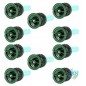 10 Boquillas HE-Van-08 para aspersor de riego Rain Bird, alta eficiencia y ahorro de agua. Alcance 2,4m, verde 10 Boquillas HE-Van-08 para aspersor de riego Rain Bird, alta eficiencia y ahorro de agua. Alcance 2,4m, verde