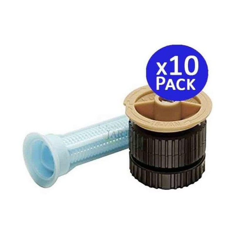 Lot de 10 Buse Rain Bird 18 VAN pour Diffuseurs d'Irrigation | Arroseurs de Jardin à Angle Réglable | Portée 5,2 Mètres Lot de 10 Buse Rain Bird 18 VAN pour Diffuseurs d'Irrigation | Arroseurs de Jardin à Angle Réglable | Portée 5,2 Mètres