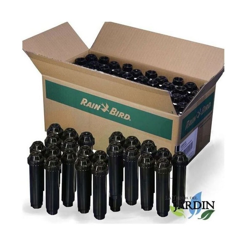 Pack 50 Difusor de riego Rain Bird US415 | Alcance 4,5 metros, 0 a 360º | Aspersor con Elevación 10 cm, Cuerpo 15 cm Pack 50 Difusor de riego Rain Bird US415 | Alcance 4,5 metros, 0 a 360º | Aspersor con Elevación 10 cm, Cuerpo 15 cm