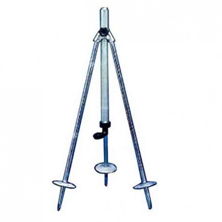Tripode aspersor de riego, altura regulable