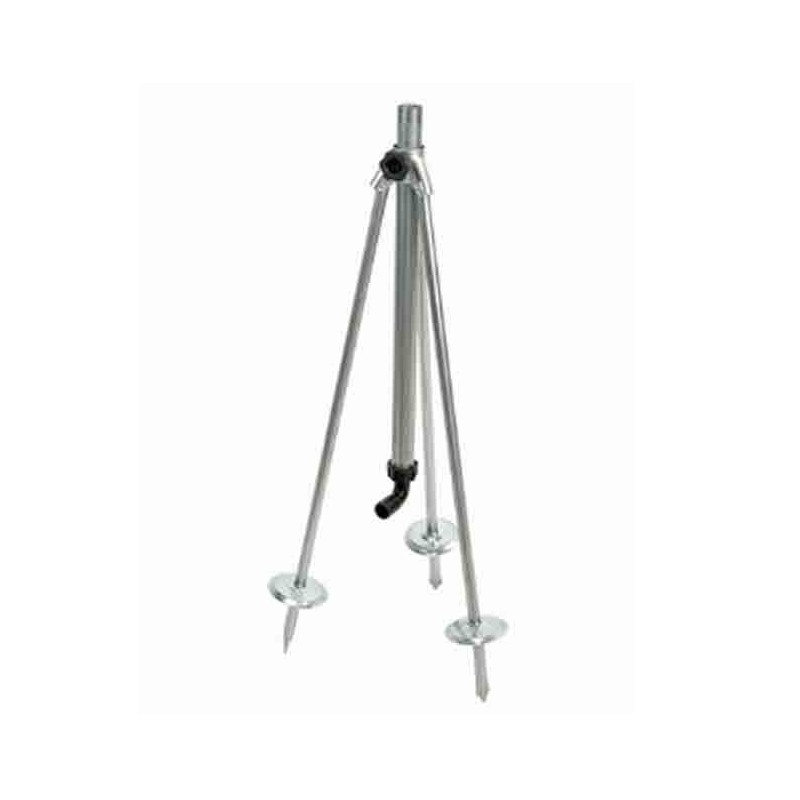 Treppiede per irrigatore a impulsi 70 cm, circolare e settoriale, 1'' maschio