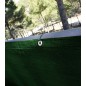 Maille de balcon vert 0,9 x 3 m, 100% occultation, Filet Brise Vue Occultant. Comprend une corde et des œillets