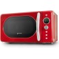 Microonde vintage Grunkel MWDGR, 20L, digitale, rosso Microonde vintage Grunkel MWDGR, 20L, digitale, rosso