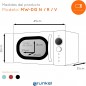 Grunkel MWDGR Vintage Microwave, 20L, Digital, Red Grunkel MWDGR Vintage Microwave, 20L, Digital, Red