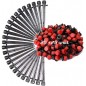Drip pack for drip irrigation. 25 Adjustable Drippers from 0 to 70 l/Hour + 25 Adjustable Drippers from 0 to 70 l/Hour with st Drip pack for drip irrigation. 25 Adjustable Drippers from 0 to 70 l/Hour + 25 Adjustable Drippers from 0 to 70 l/Hour with st
