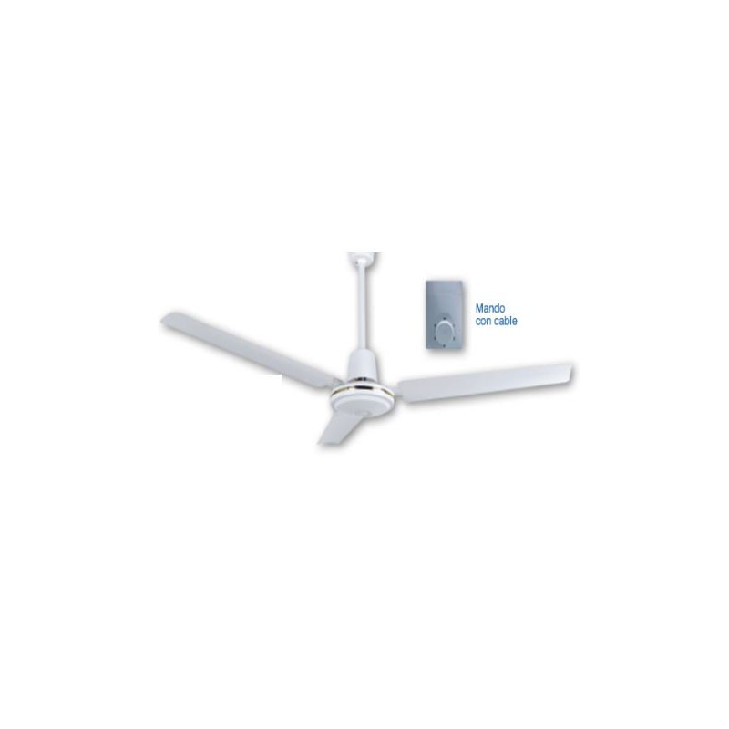 Mundofan 90 cm 55W ceiling fan, wired remote control