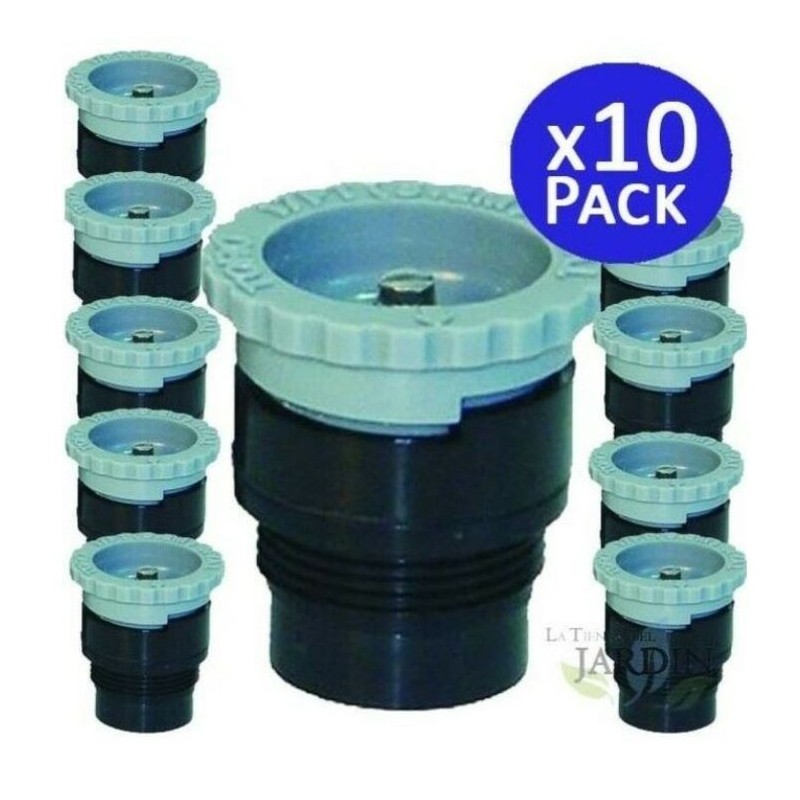 Lot de 10 buses Toro T-VAN17 pour diffuseurs d'irrigation 5,2 m, filetage mâle, angle réglable